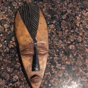 Balombah Mask from Ghana.  Symbol of Good Luck.